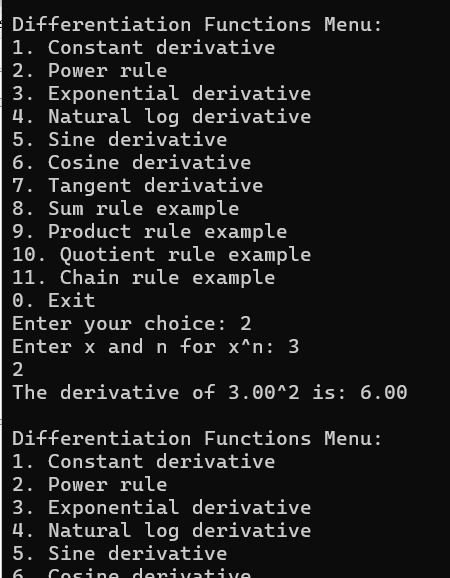 Programming C Difference