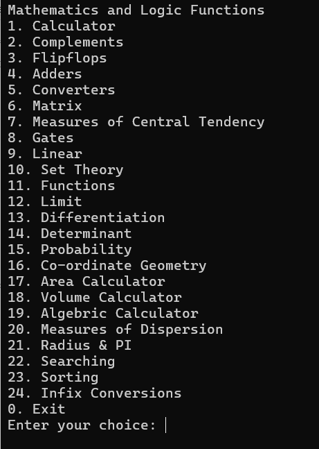 Programming C Mathematics