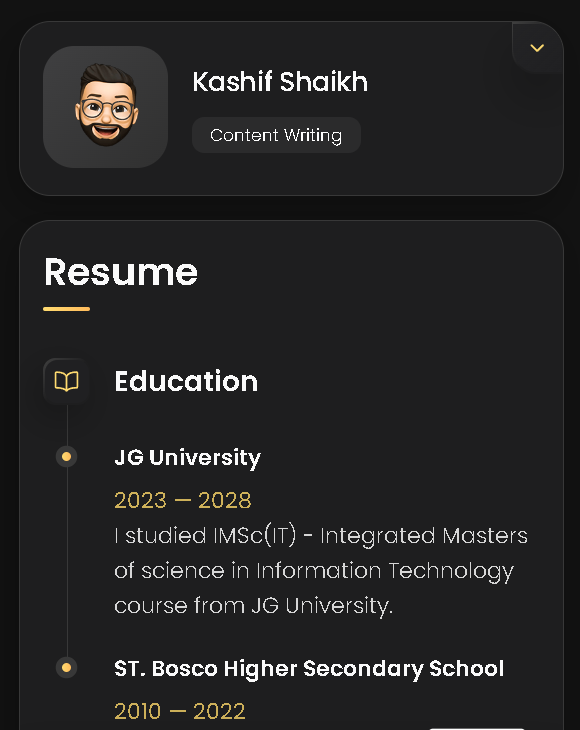 Programming Portfolio