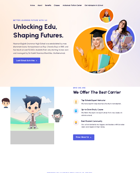 School website