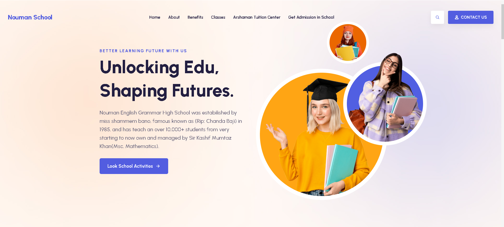 School website